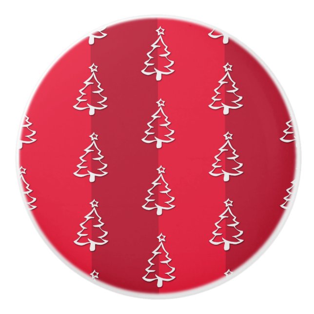 Merry Christmas Ceramic Knob (Front)