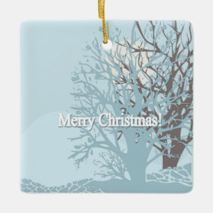 Merry Christmas! Ceramic Ornament
