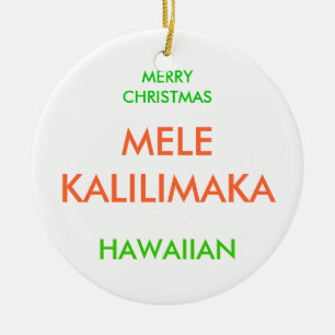 MERRY CHRISTMAS, CERAMIC TREE DECORATION