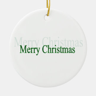 merry christmas ceramic tree decoration