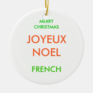 MERRY CHRISTMAS, CERAMIC TREE DECORATION