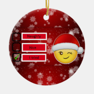 Merry Christmas Ceramic Tree Decoration