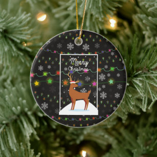 Merry Christmas Ceramic Tree Decoration