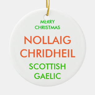 MERRY CHRISTMAS, CERAMIC TREE DECORATION