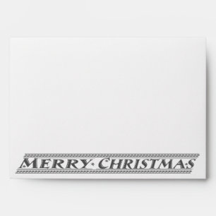 MERRY CHRISTMAS CHALKBOARD ENVELOPES