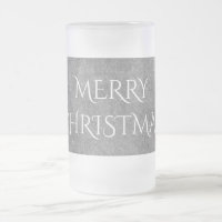 Merry Christmas Chalkboard Typography Black White