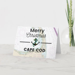 Merry Christmas Chart- Cape Cod Holiday Card
