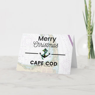 Merry Christmas Chart- Cape Cod Holiday Card