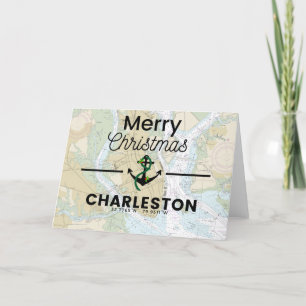 Merry Christmas Chart- Charleston Holiday Card