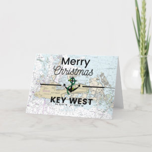 Merry Christmas Chart- Key West Holiday Card