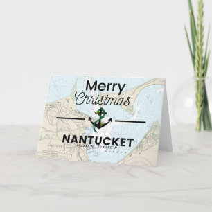 Merry Christmas Chart- Nantucket Holiday Card