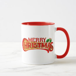 Merry Christmas Cheerful Gift Mug