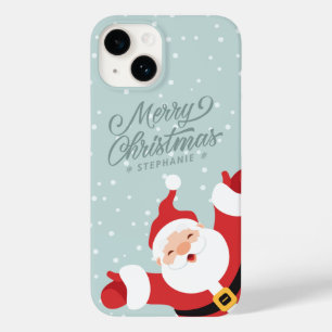 Merry Christmas Cheerful Santa Phone Case