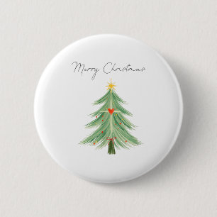 Merry Christmas Christian Faith Cross Holiday Jesu 6 Cm Round Badge