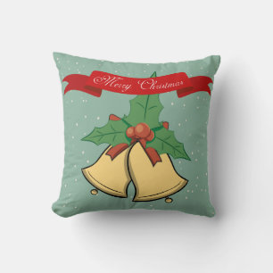 Merry Christmas - Christmas Bells Pillow