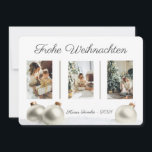 Merry Christmas - Christmas card with photos<br><div class="desc">Hohoho,  merry Christmas to all of you. Customize this Christmas card with your own photos and texts and send special wishes this year.</div>