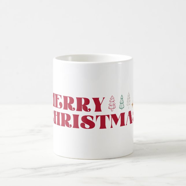 Merry Christmas - Christmas Coffee Mug (Center)