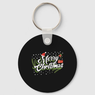 Merry Christmas - Christmas design Key Ring