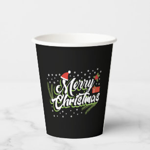 Merry Christmas - Christmas design Paper Cups