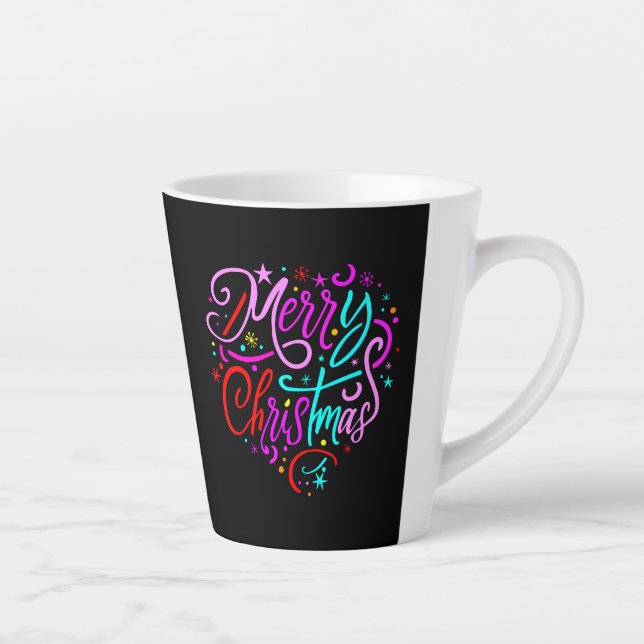 Merry Christmas - Christmas Designs  Latte Mug (Right)