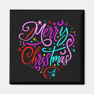 Merry Christmas - Christmas Designs T-Shirt Magnet