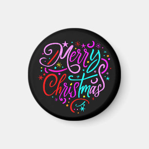 Merry Christmas - Christmas Designs T-Shirt Magnet