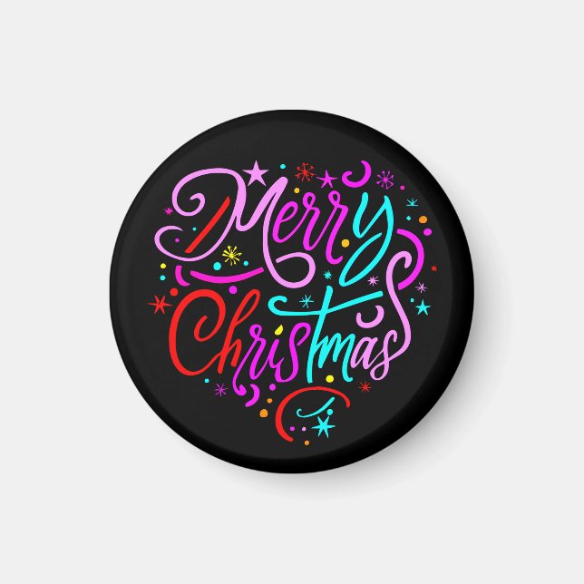 Merry Christmas - Christmas Designs  T-Shirt Magnet (Front)