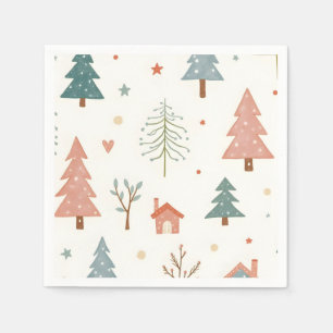 Merry Christmas!  Christmas napkins. Napkin