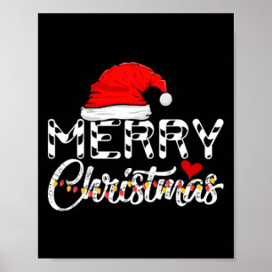Merry Christmas Christmas Santa Claus Funny Family Poster
