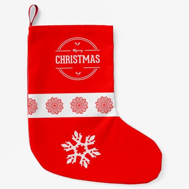 Merry Christmas Christmas Stocking (Front)