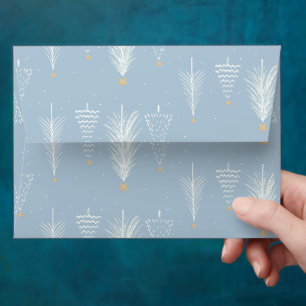 Merry Christmas   Christmas Tree Pattern    Envelope