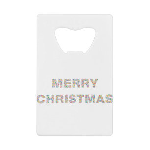 Merry Christmas Circles Prismatic 2