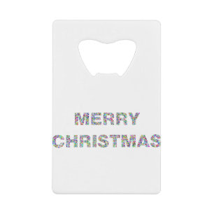 Merry Christmas Circles Prismatic 3