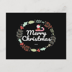 Merry christmas Classic Enclosure Card