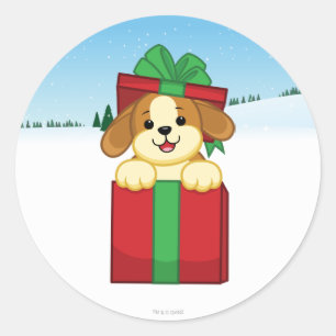 Merry Christmas! Classic Round Sticker