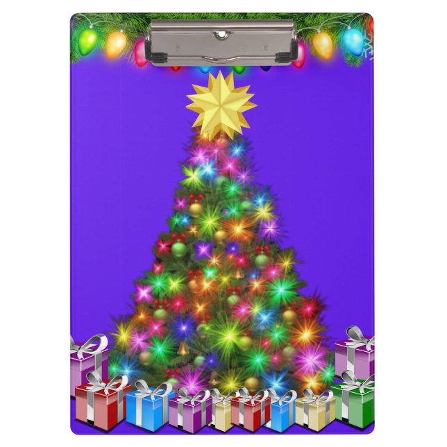 Merry Christmas Clipboard (Front)