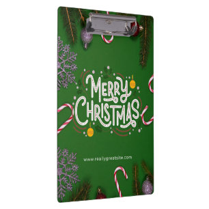 Merry Christmas Clipboard