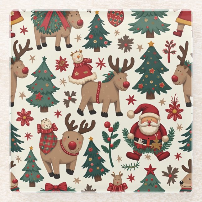 Merry Christmas Coaster (Front)