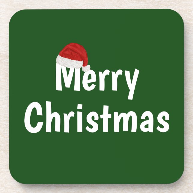 Merry Christmas Coaster (Front)