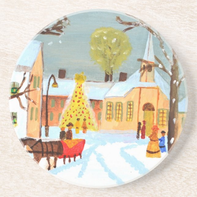 Merry Christmas Coaster (Front)