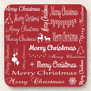 Merry Christmas Coaster
