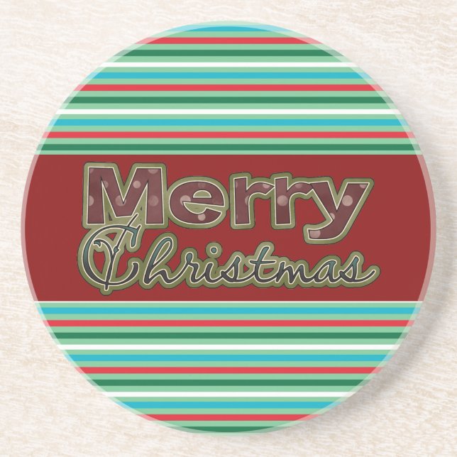 Merry Christmas Coaster Collection (Front)