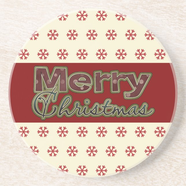 Merry Christmas Coaster Collection (Front)