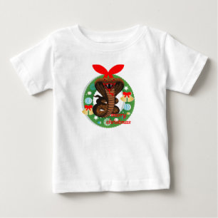 merry christmas cobra snake baby T-Shirt