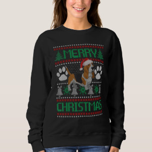 Merry Christmas Cocker Spaniel UGLY Xmas Pajama D Sweatshirt