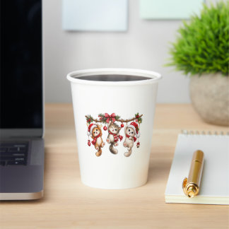 Merry Christmas | Coesy Holiday Aesthet Paper Cups
