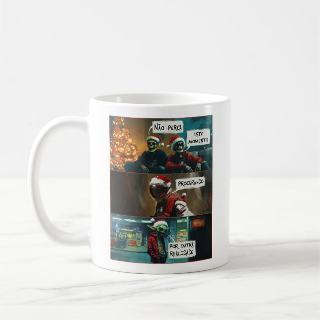 Merry Christmas Coffee Mug (Left)
