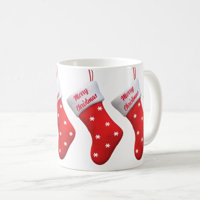 Merry Christmas Coffee Mug (Front Right)