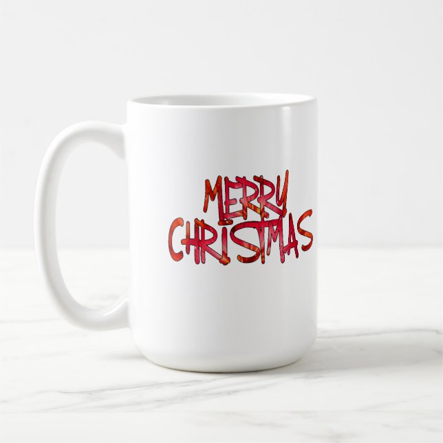 Merry Christmas  Coffee Mug (Left)