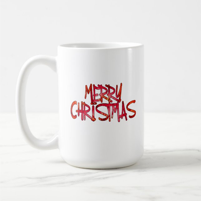 Merry Christmas  Coffee Mug (Left)